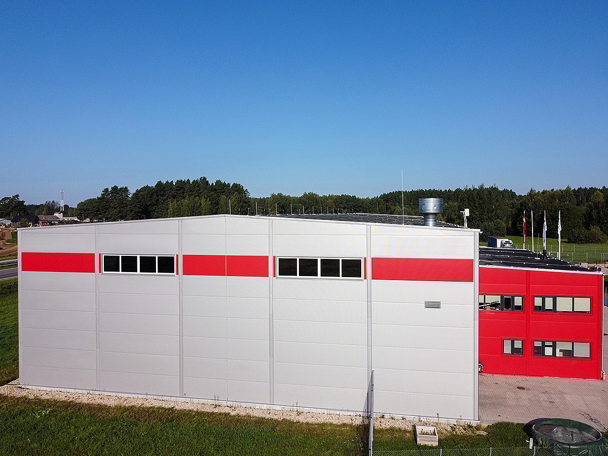 sendvičpaneļu angāri | Borga