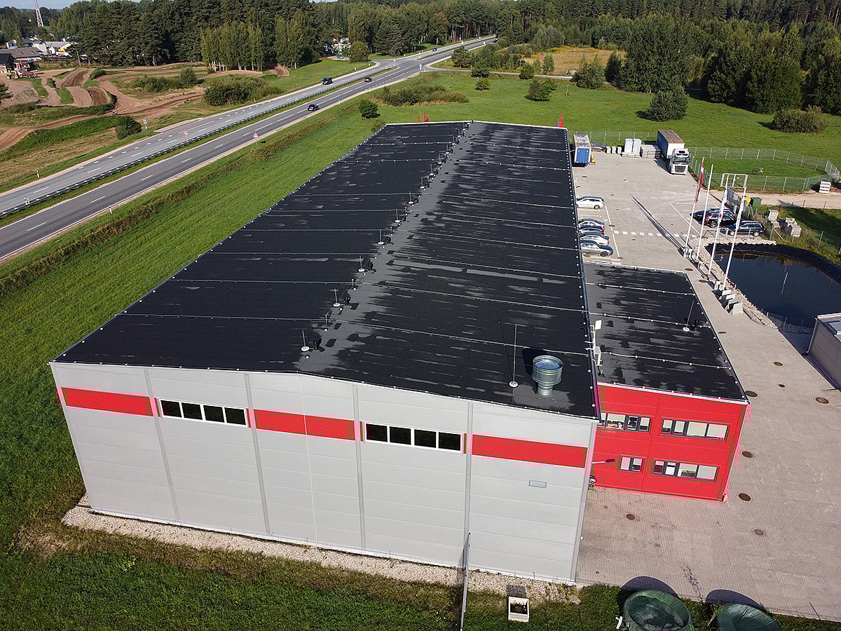 sendvičpaneļu angāri | Borga