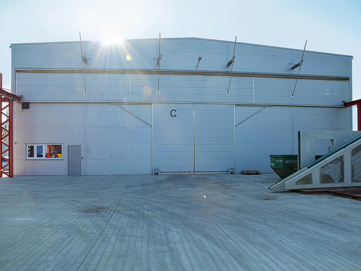 Sandwich angārs | Borga